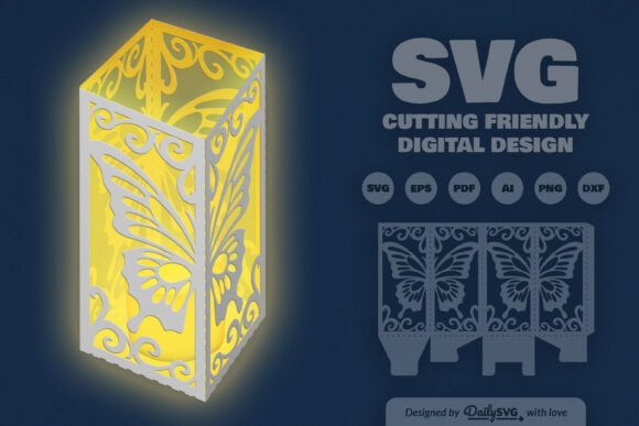 Butterfly Decorative Lantern 3D SVG for Shadow Boxes: A Designer s Honest Review