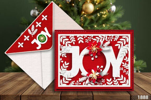 Festive JOY Christmas Greeting Card 1888: A Designer’s Real-World Review