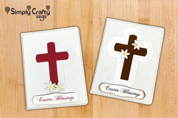 Layered Cross Card: A 3D SVG for Easter-Inspired Editorial Design