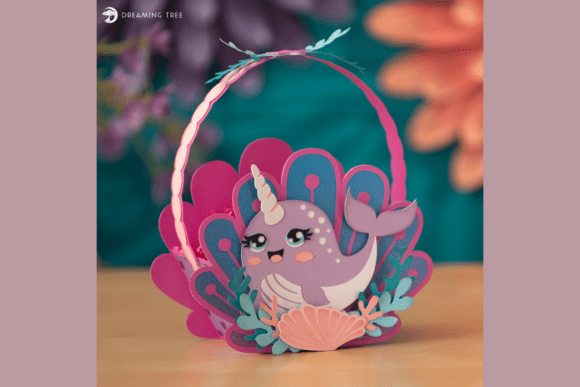 Narwhal Cove Bag SVG: 3D Design for Life Events And Celebrations