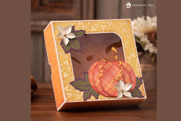 Pumpkin Pie or Cookies Box SVG