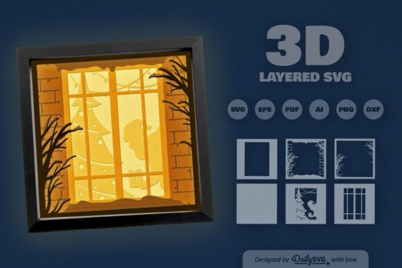 Santa Giving Gifts Christmas Layered 3D SVG: A Designerβs Real-World Review